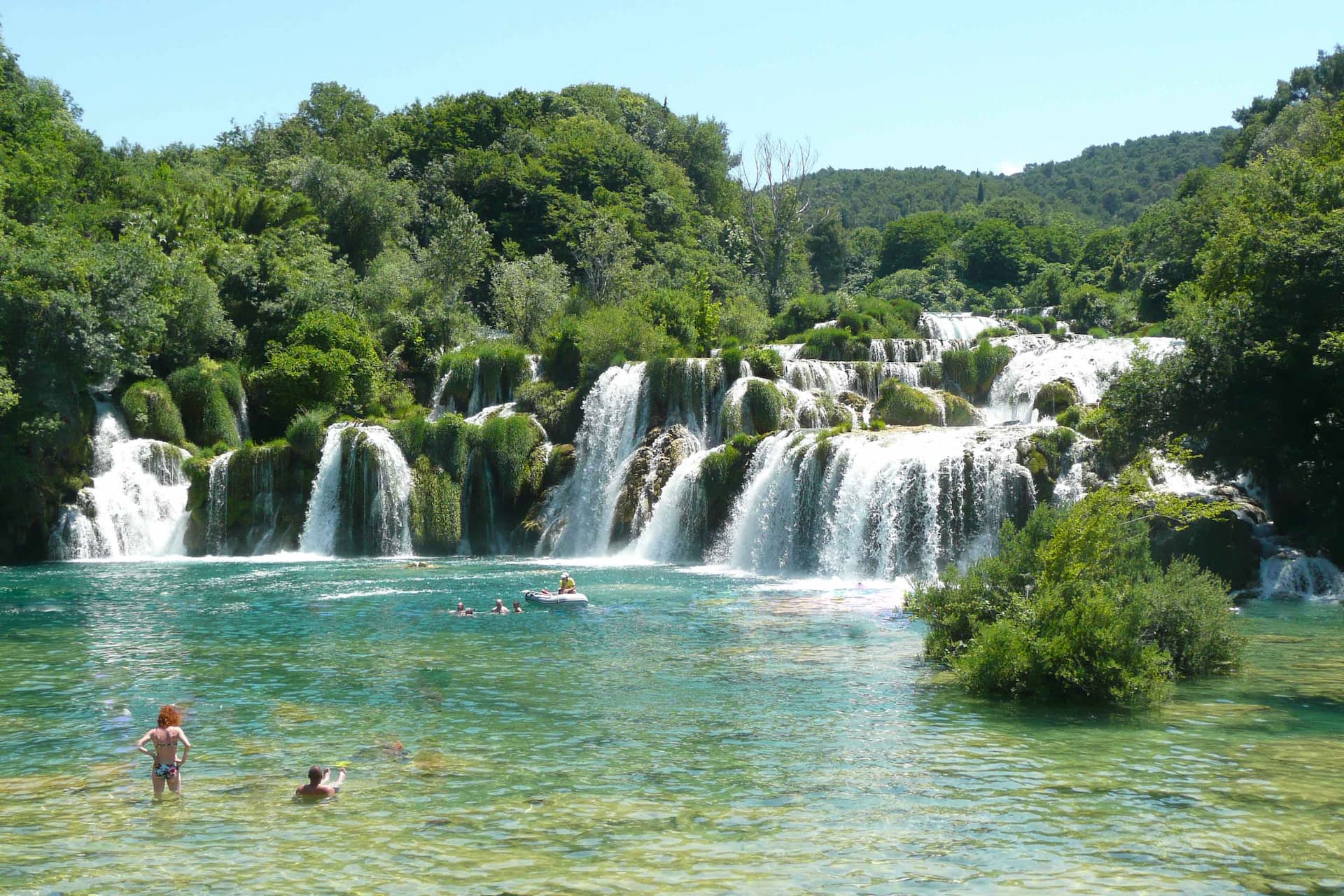 Skradinski Buk waterfall in Krka National Park, Croatia